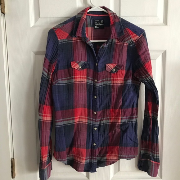 Flannel print shirt - Picture 1 of 5